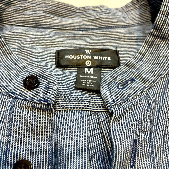 Men’s Houston White Button Down - Picture 3 of 4